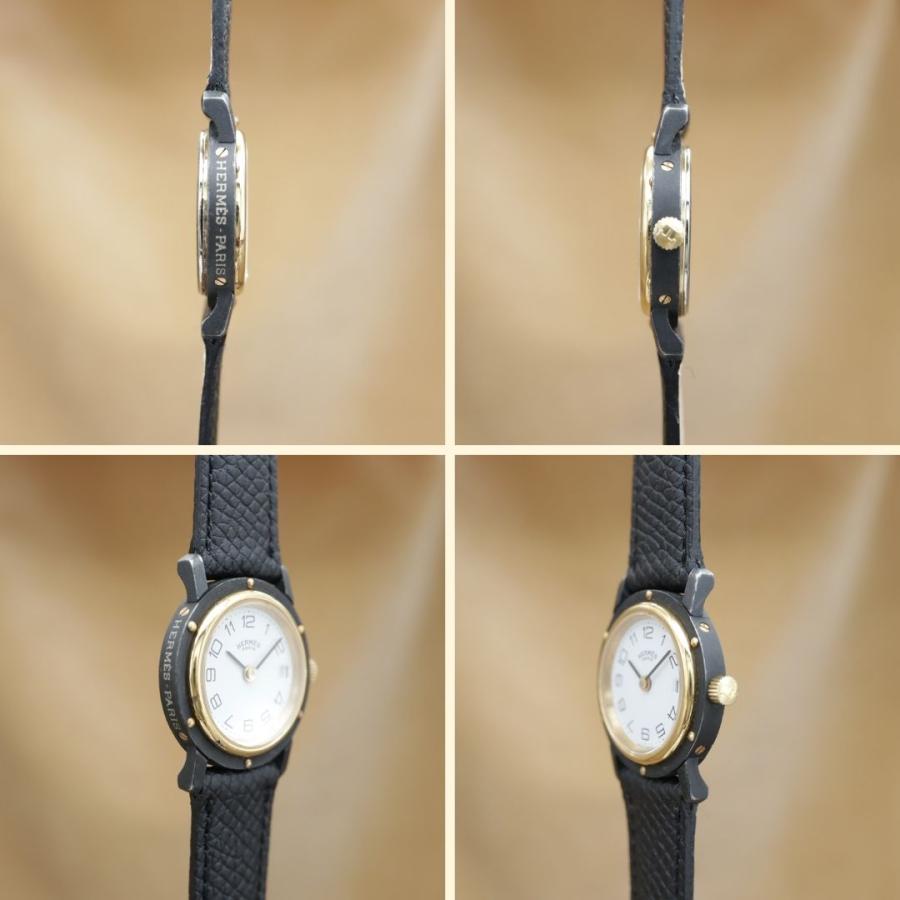 エルメス クリッパー ブラックコーティング - HERMES Clipper レディース クォーツ 電池交換済 【6ヶ月保証】 CH272 | HERMES | 03