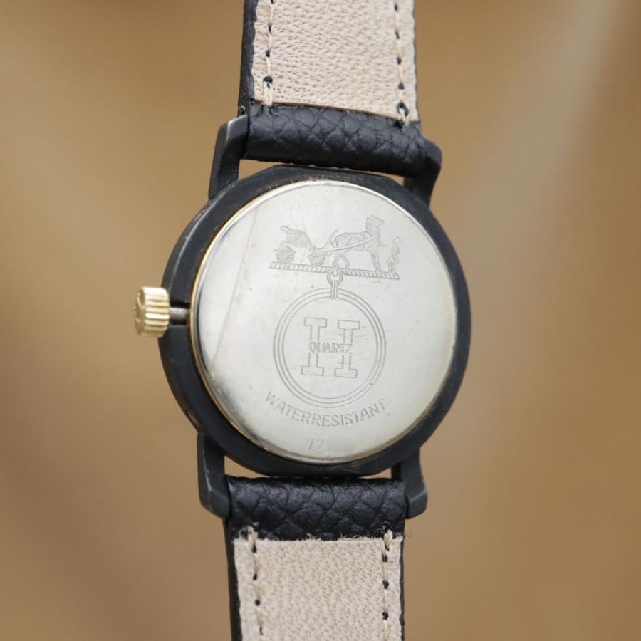 エルメス クリッパー ブラックコーティング - HERMES Clipper レディース クォーツ 電池交換済 【6ヶ月保証】 CH272 | HERMES | 02