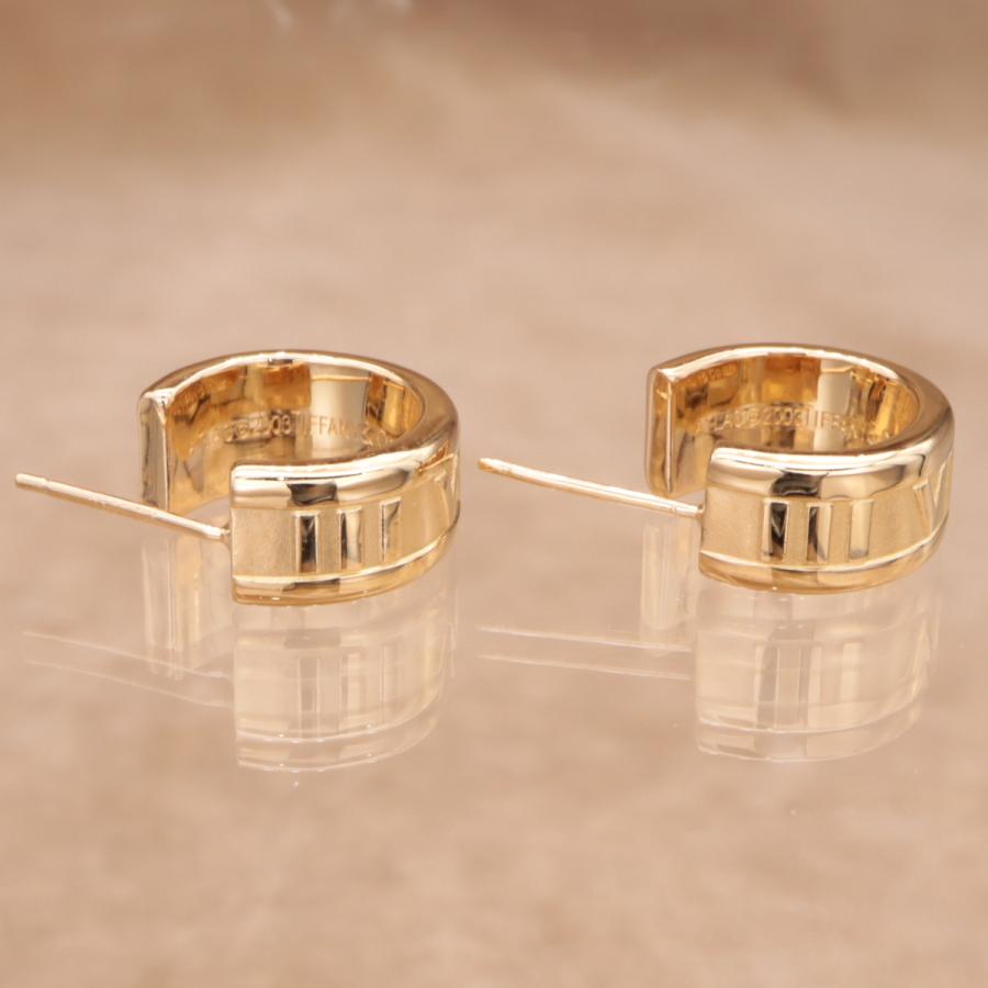 ティファニー アトラス フープピアス TIFFANY&Co. Atlas Hoop Earrings ユニセックス シルバー925 新品仕上済 メッキ加工済 CH305 | TIFFANY&Co. | 01
