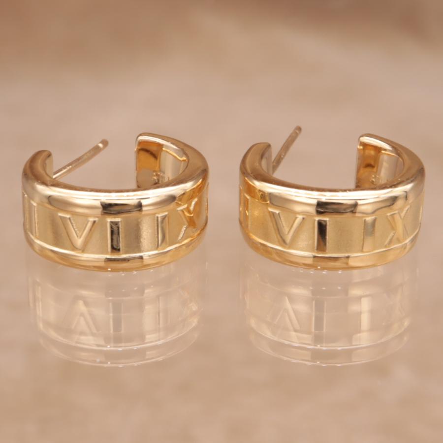 ティファニー アトラス フープピアス TIFFANY&Co. Atlas Hoop Earrings ユニセックス シルバー925 新品仕上済 メッキ加工済 CH305 | TIFFANY&Co. | 02