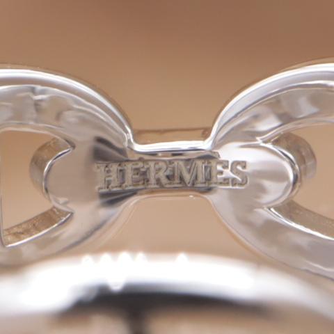エルメス シェーヌ・ダンクル・アンシェネ PM リング HERMES Chaine d'Ancre Enchainee ユニセックス シルバー925 新品仕上済 CH316 | HERMES | 03