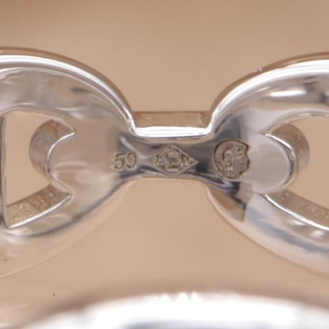 エルメス シェーヌ・ダンクル・アンシェネ PM リング HERMES Chaine d'Ancre Enchainee ユニセックス シルバー925 新品仕上済 CH316 | HERMES | 05