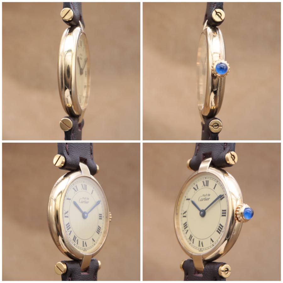 カルティエ マストヴァンドーム Cartier Must Vendome SM レディース クォーツ 24mm 1980~1990年代 電池交換済 【6ヶ月保証】 CH324 | Cartier | 02