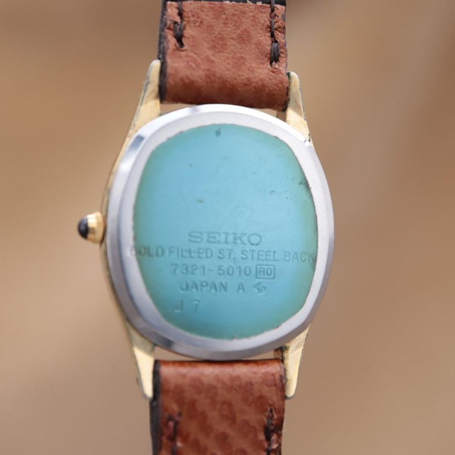セイコー エクセリーヌ 7321-5010 SEIKO EXCELINE レディース クォーツ 20mm 1984年製 電池交換済 【6ヶ月保証】 CH347 | SEIKO | 05