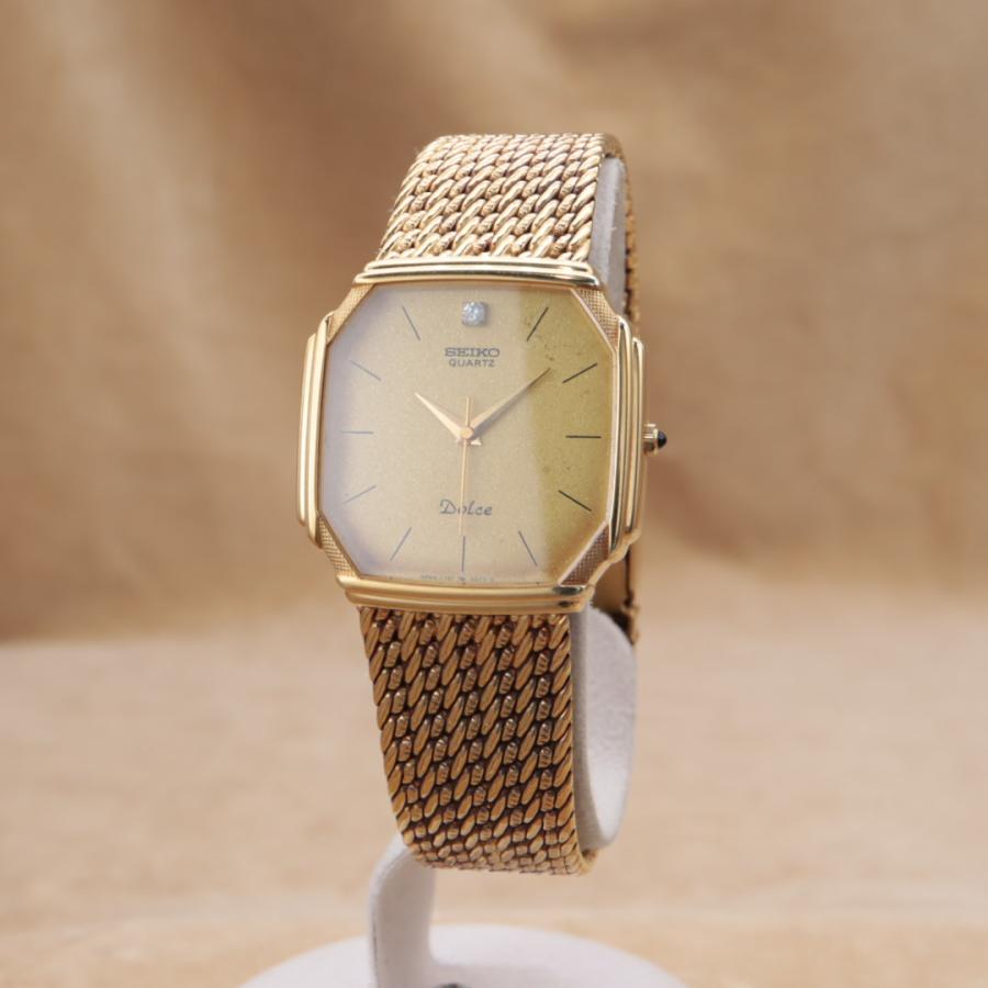 セイコー ドルチェ 7731-5000 SEIKO Dolce メンズ クォーツ 29mm 1985年製 電池交換済 簡易洗浄済 【6ヶ月保証】 CH413 | SEIKO | 04