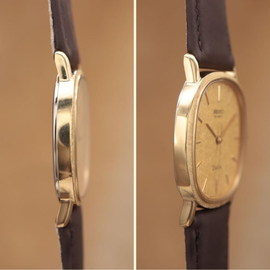 セイコー ドルチェ 6030-5410 SEIKO DOLCE メンズ クォーツ 28.5mm 1981年製 電池交換済 【6ヶ月保証】 CH444 | SEIKO | 02