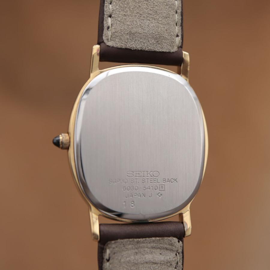 セイコー ドルチェ 6030-5410 SEIKO DOLCE メンズ クォーツ 28.5mm 1981年製 電池交換済 【6ヶ月保証】 CH444 | SEIKO | 05