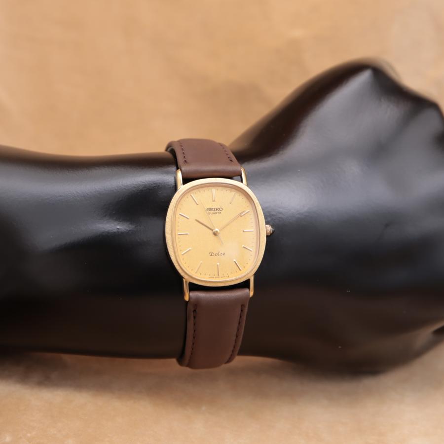セイコー ドルチェ 6030-5410 SEIKO DOLCE メンズ クォーツ 28.5mm 1981年製 電池交換済 【6ヶ月保証】 CH444 | SEIKO | 08