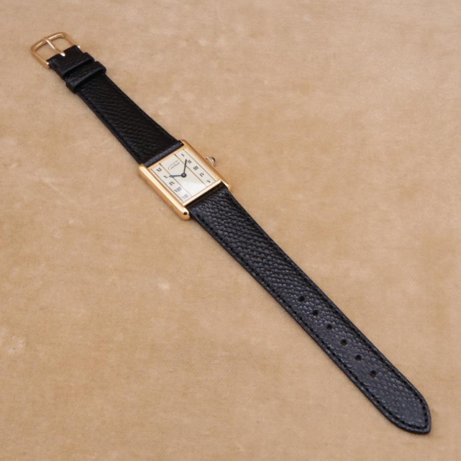 カルティエ マストタンク 590005 Cartier Must Tank LM ユニセックス クォーツ 23mm 1990年代 電池交換済 仕上済 【6ヶ月保証】 CH463 | Cartier | 05