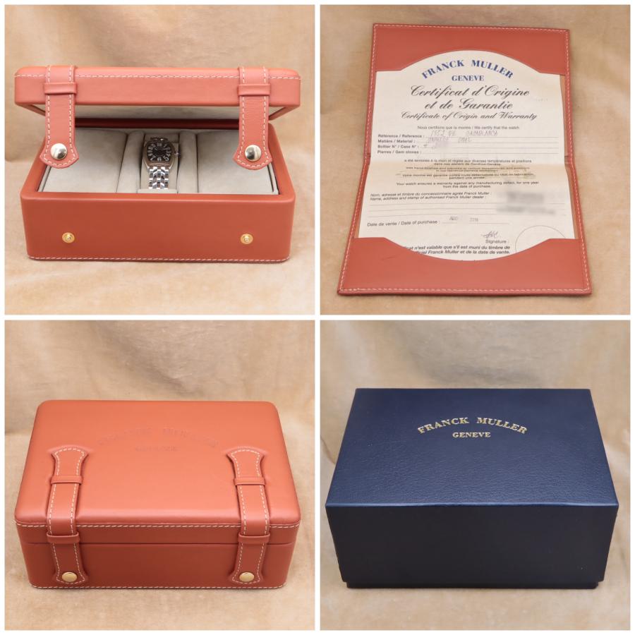 フランク ミュラー 1752QZ FRANCK MULLER CASABLANCA レディース クォーツ 25mm 電池交換済 仕上済 【6ヶ月保証】 CH468 | FRANCK MULLER | 09