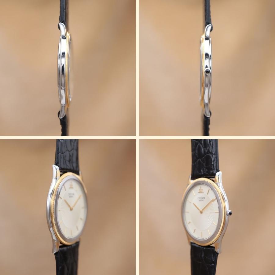 CREDOR セイコー クレドール 5A74-2000 SEIKO メンズ クォーツ 33mm