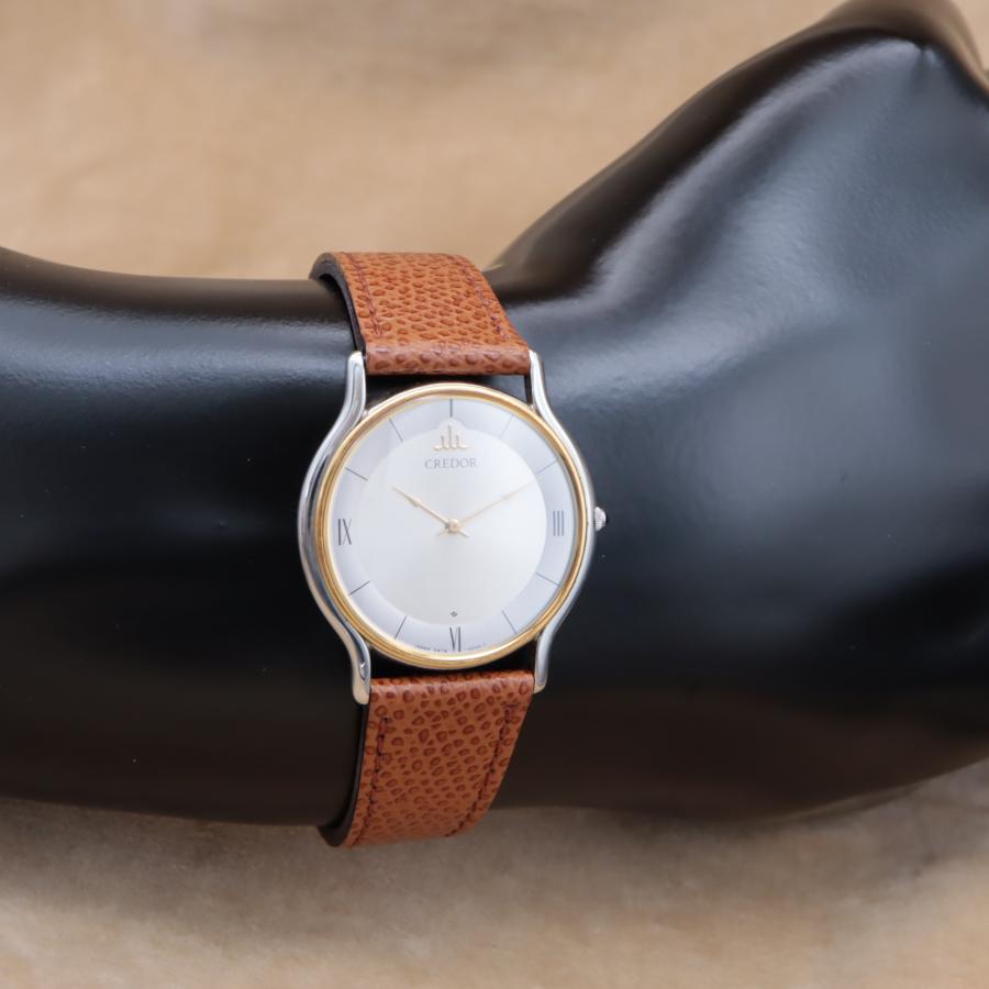 CREDOR セイコー クレドール 5A74-0020 SEIKO メンズ クォーツ 31.5mm