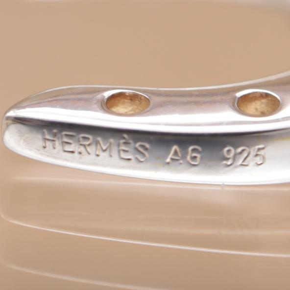 エルメス ホースシュー ネックレス ペンダント 馬蹄 HERMES Horseshoe pendant ユニセックス シルバー925 新品仕上済 CH516 | HERMES | 04