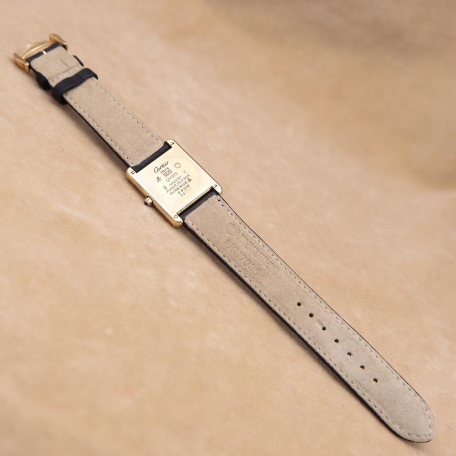 カルティエ マストタンク 6 81006 Cartier must tank LM ユニセックス クォーツ 23.5mm 1980~1990年代 OH済 【6ヶ月保証】 CH543 | Cartier | 06
