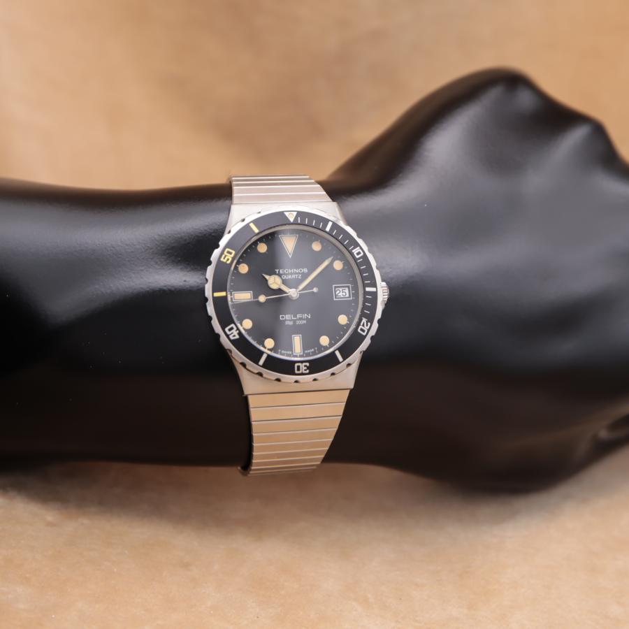 テクノス デルフィン 186.1630.41 TECHNOS DELFIN 200M メンズ クォーツ 36mm 【6ヶ月保証】 CH579 | TECHNOS（時計） | 08