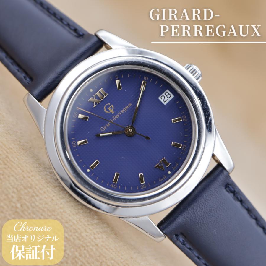 ジラール・ペルゴ 1100 GIRARD-PERREGAUX GP 90 メンズ 自動巻き 34mm 点検済 【6ヶ月保証】 CH583 | ジラール・ペルゴ