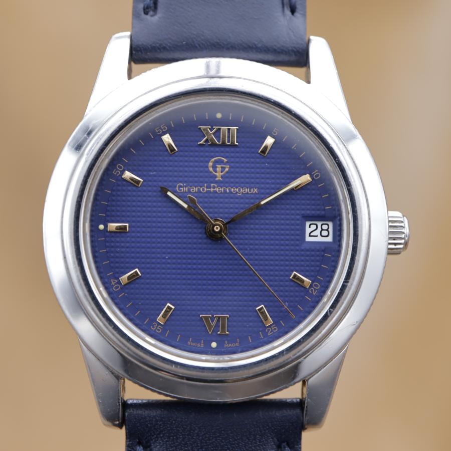 ジラール・ペルゴ 1100 GIRARD-PERREGAUX GP 90 メンズ 自動巻き 34mm 点検済 【6ヶ月保証】 CH583 | ジラール・ペルゴ | 01