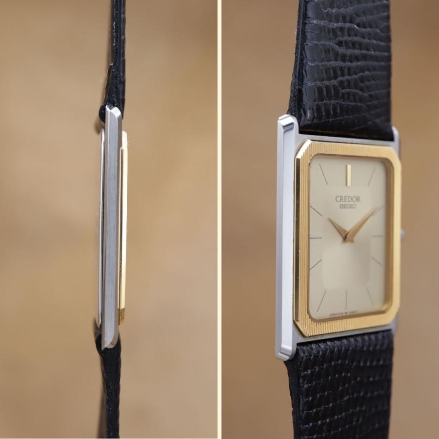 セイコー 6730-5090 SEIKO レクタン スクエア オクタゴン クォーツ 33mm 1983年製 電池交換済 【6ヶ月保証】 CH607 | SEIKO | 03