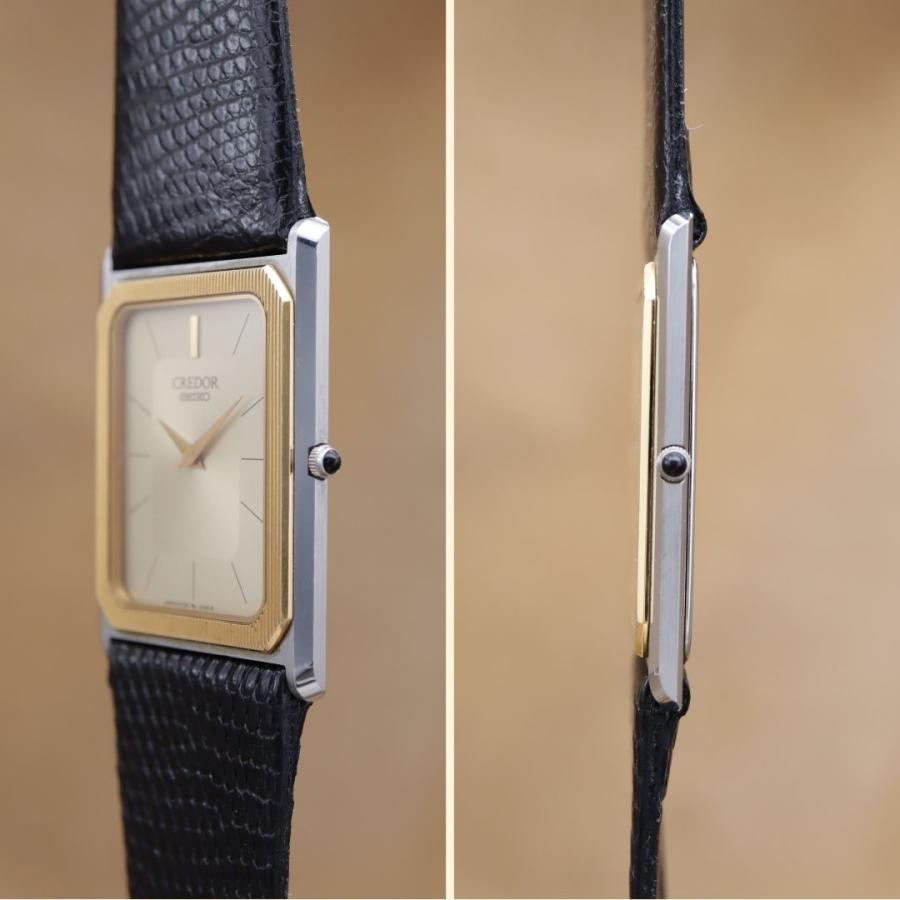 セイコー 6730-5090 SEIKO レクタン スクエア オクタゴン クォーツ 33mm 1983年製 電池交換済 【6ヶ月保証】 CH607 | SEIKO | 04
