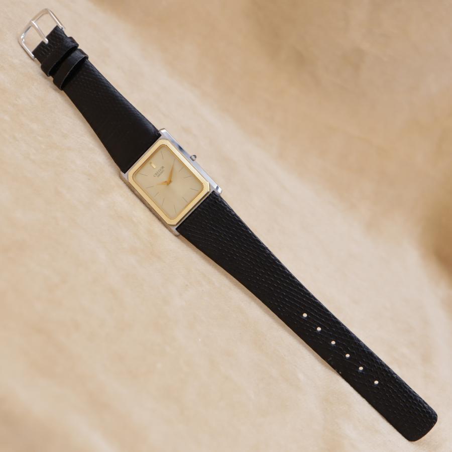 セイコー 6730-5090 SEIKO レクタン スクエア オクタゴン クォーツ 33mm 1983年製 電池交換済 【6ヶ月保証】 CH607 | SEIKO | 06