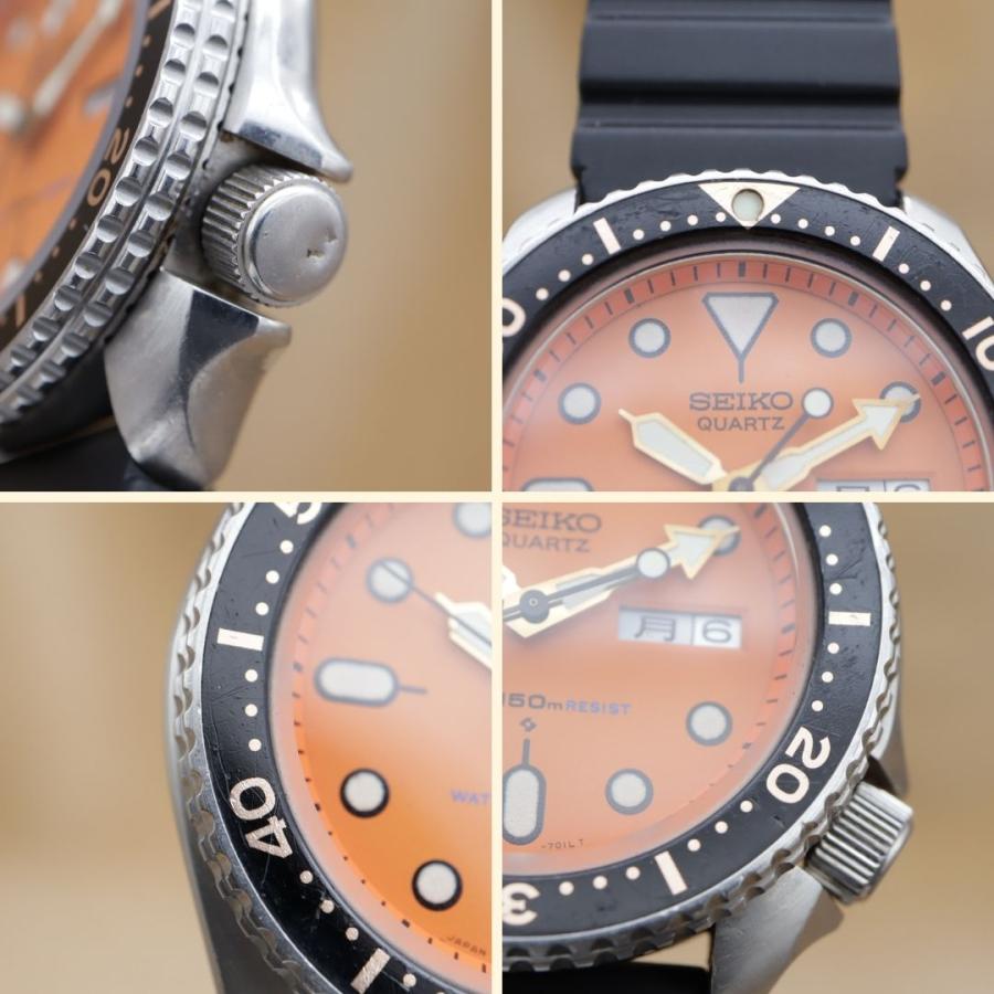 セイコー ダイバー オレンジボーイ 7548-7000 SEIKO 150m  メンズ クォーツ 42mm 1981年 電池交換済 【6ヶ月保証】 CH612 | SEIKO | 05