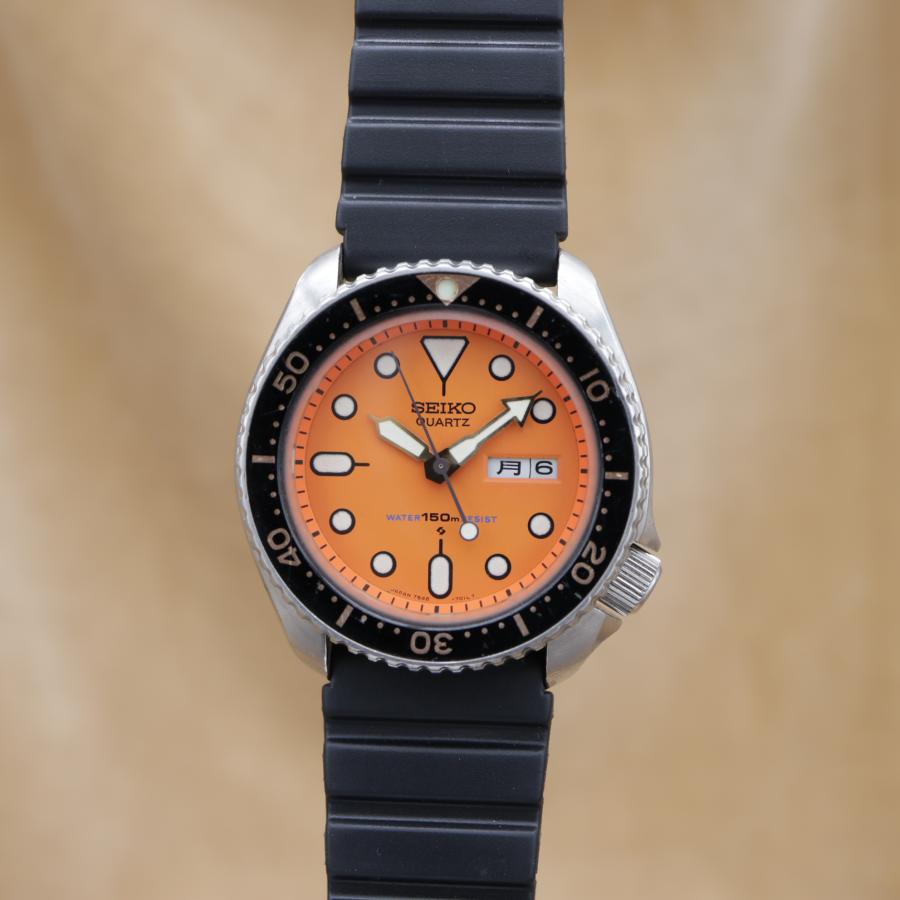 セイコー ダイバー オレンジボーイ 7548-7000 SEIKO 150m  メンズ クォーツ 42mm 1981年 電池交換済 【6ヶ月保証】 CH612 | SEIKO | 02