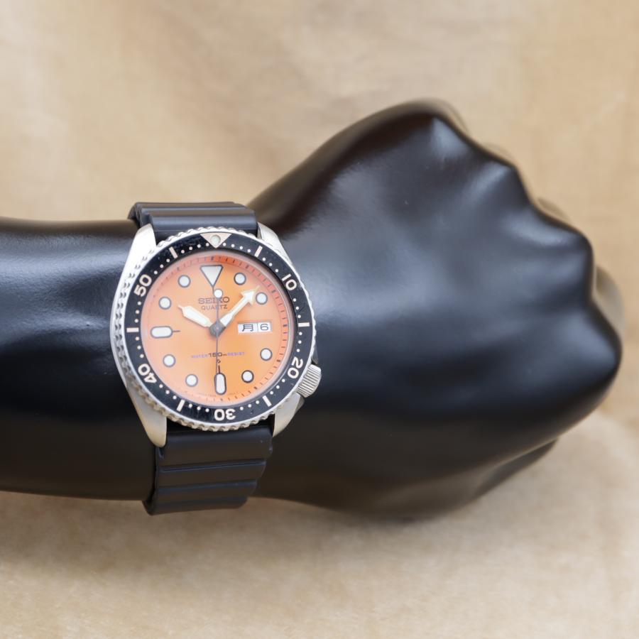 セイコー ダイバー オレンジボーイ 7548-7000 SEIKO 150m  メンズ クォーツ 42mm 1981年 電池交換済 【6ヶ月保証】 CH612 | SEIKO | 09