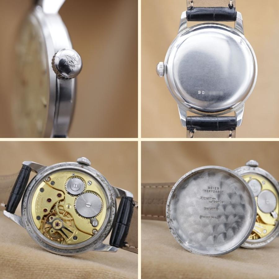 ゼニス スポルト 3025672 ZENITH Sporto スモールセコンド メンズ 手巻き 点検済 1950年代 【6ヶ月保証】 CH613 | ZENITH（時計） | 03