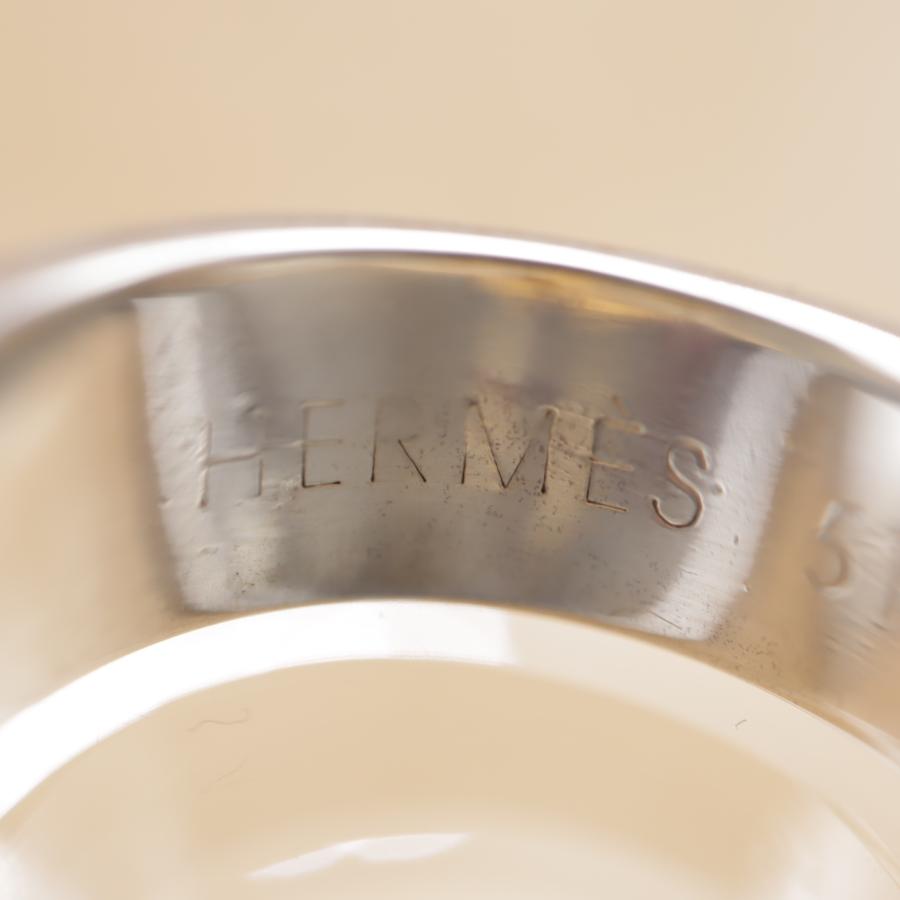 エルメス ラセットリング リボン コンビ HERMES Russet ring ユニセックス Sv925/750イエローゴールド 新品仕上済 CH618 | HERMES | 06