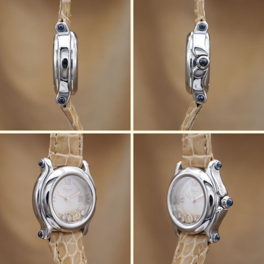 ショパール ハッピースポーツ 27/8245-23 Chopard HAPPY SPORT レディース クォーツ 26mm 電池交換済 【6ヶ月保証】 CH620 | Chopard | 02