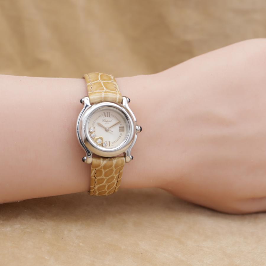 ショパール ハッピースポーツ 27/8245-23 Chopard HAPPY SPORT レディース クォーツ 26mm 電池交換済 【6ヶ月保証】 CH620 | Chopard | 07