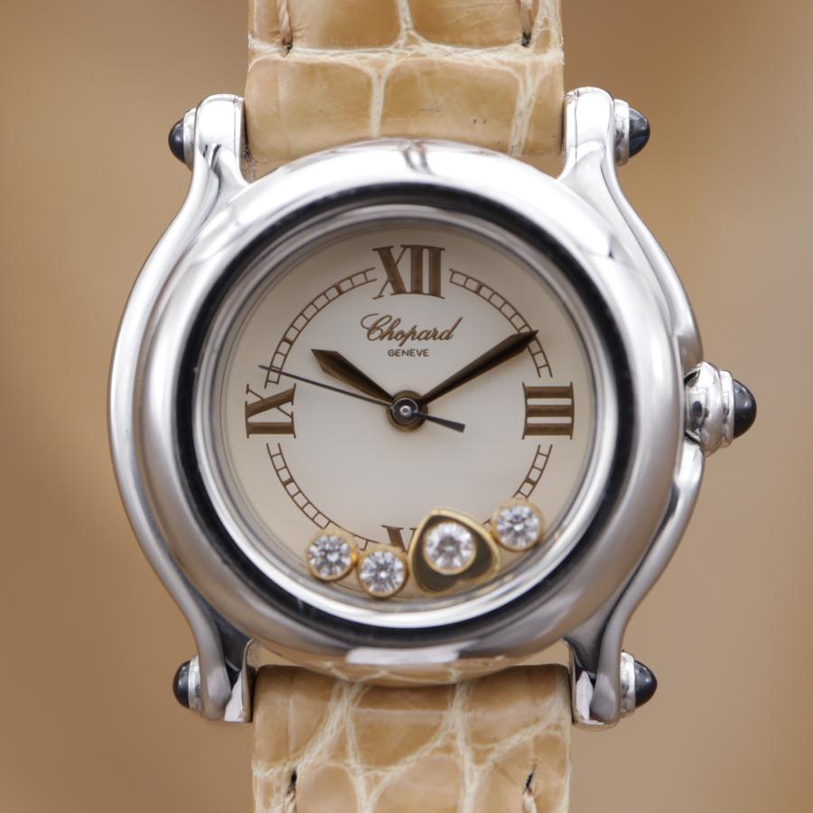 ショパール ハッピースポーツ 27/8245-23 Chopard HAPPY SPORT レディース クォーツ 26mm 電池交換済 【6ヶ月保証】 CH620 | Chopard | 01