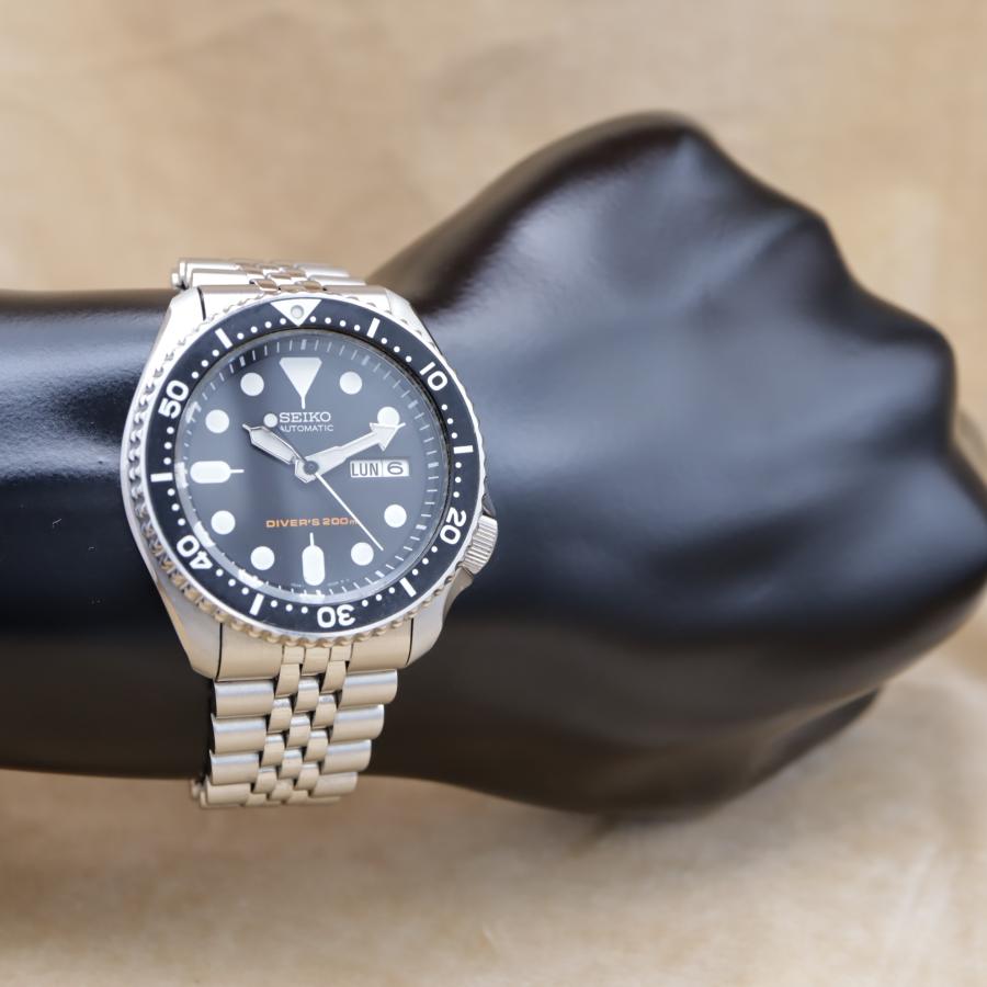 セイコー ダイバー ブラックボーイ SKX007/7S26-0020 SEIKO DIVER'S 200m メンズ 自動巻き 2013年製 点検済 【6ヶ月保証】 CH633 | SEIKO | 07