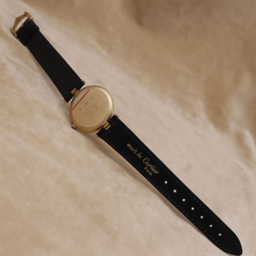 カルティエ マストヴァンドーム オニキス Must de Cartier Vendome LM Onyx メンズ クォーツ 1980年代 電池交換済 【6ヶ月保証】 CH636 | Cartier | 07