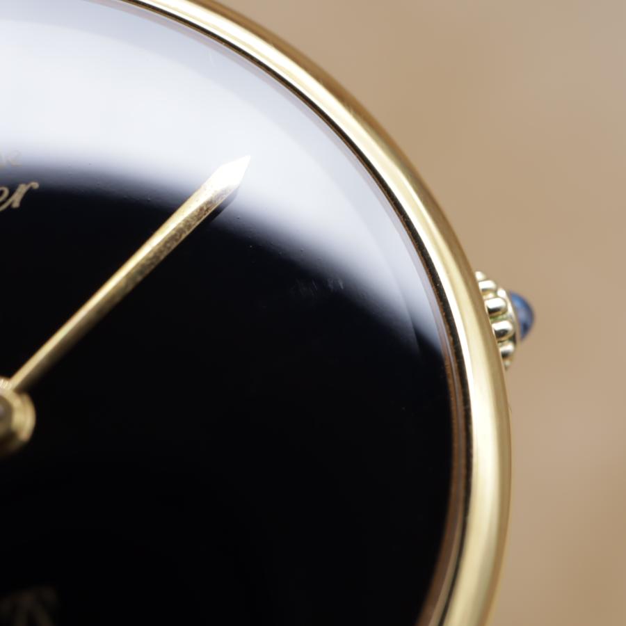 カルティエ マストヴァンドーム オニキス Must de Cartier Vendome LM Onyx メンズ クォーツ 1980年代 電池交換済 【6ヶ月保証】 CH636 | Cartier | 05