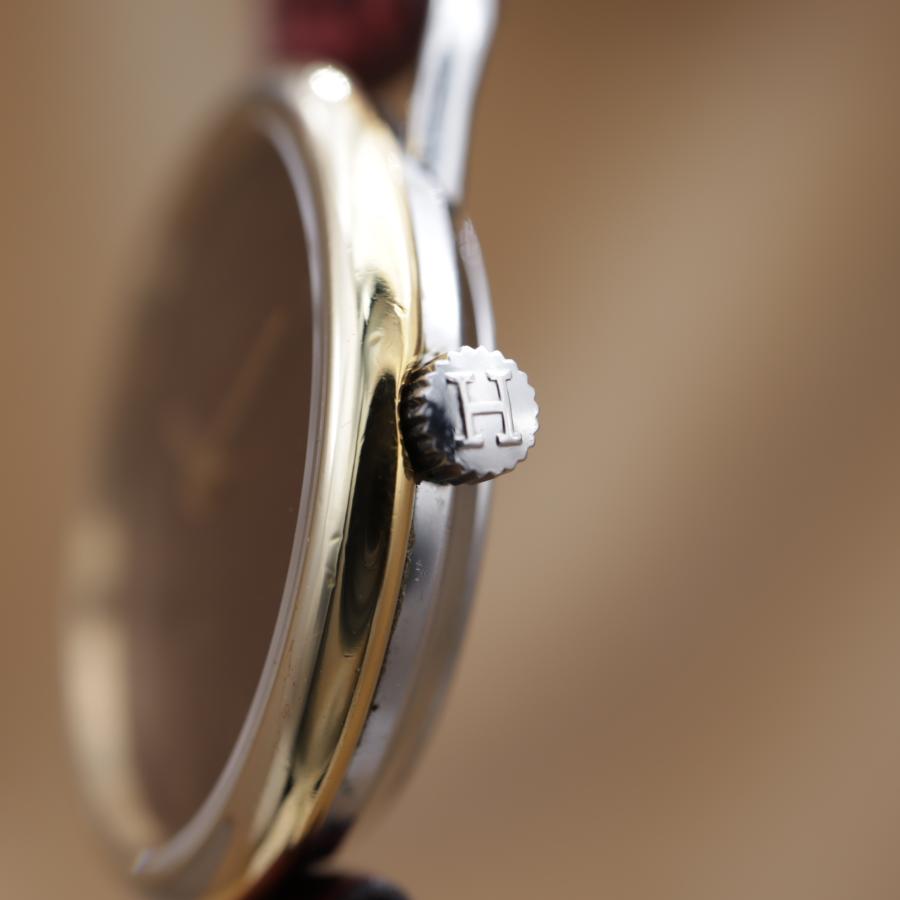 エルメス アルソー ボルドー HERMES Arceau コンビ ゴールド シルバー レディース クォーツ 28mm 稼働品 【6ヶ月保証】 CH645 | HERMES | 05