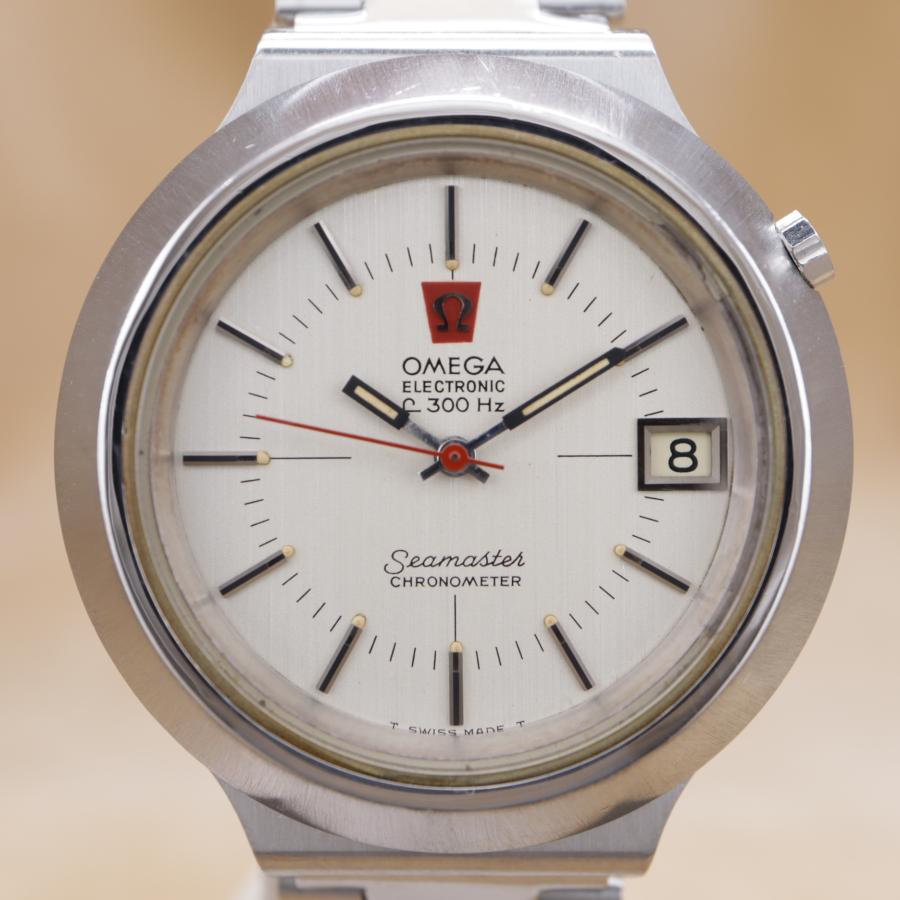 オメガ シーマスター エレクトロニック 198.012 OMEGA ELECTRONIC メンズ 音叉式クォーツ 41mm 1970年 仕上済 点検済 【6ヶ月保証】 CH652 | OMEGA | 01