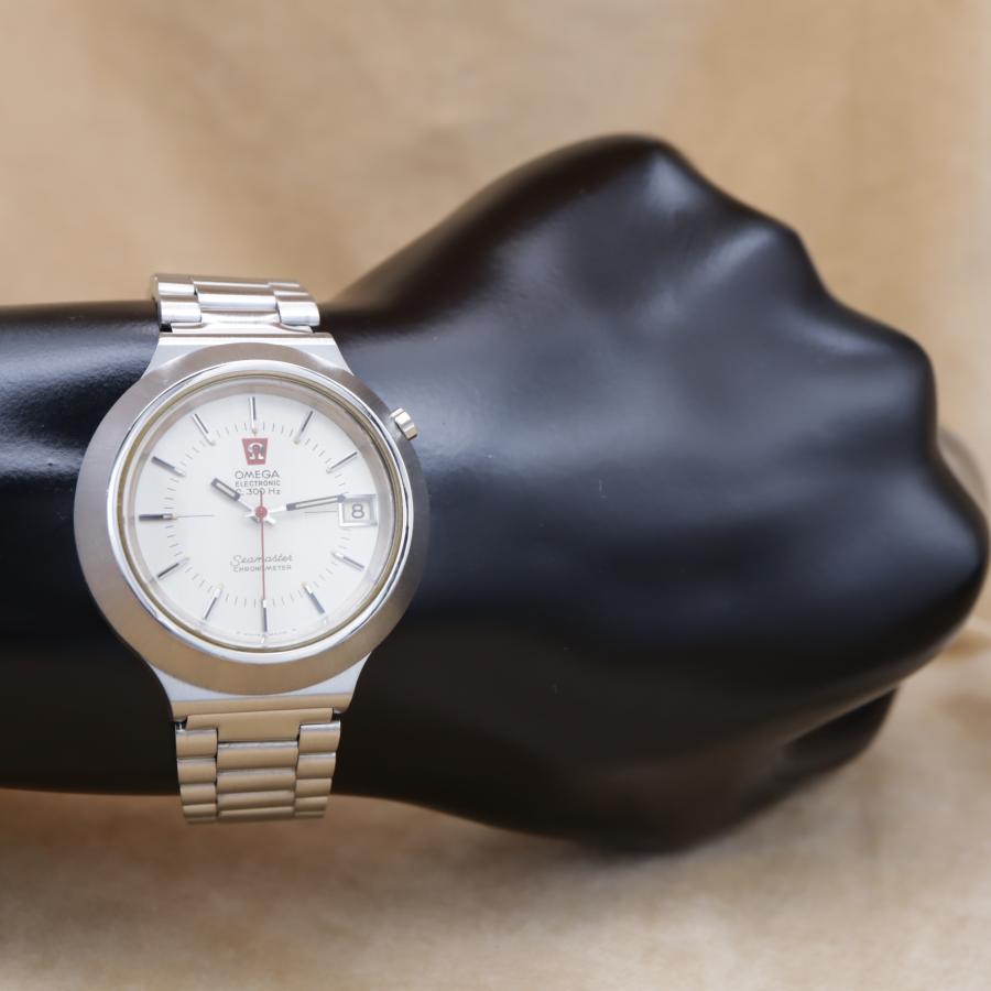 オメガ シーマスター エレクトロニック 198.012 OMEGA ELECTRONIC メンズ 音叉式クォーツ 41mm 1970年 仕上済 点検済 【6ヶ月保証】 CH652 | OMEGA | 08