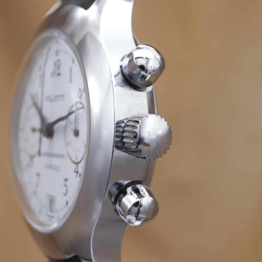 ポレオット ロシア製 クロノグラフ 3133 POLJOT Russian Chronograph ホワイト メンズ 自動巻き 38mm 点検済 【6ヶ月保証】 CH656 |  | 04