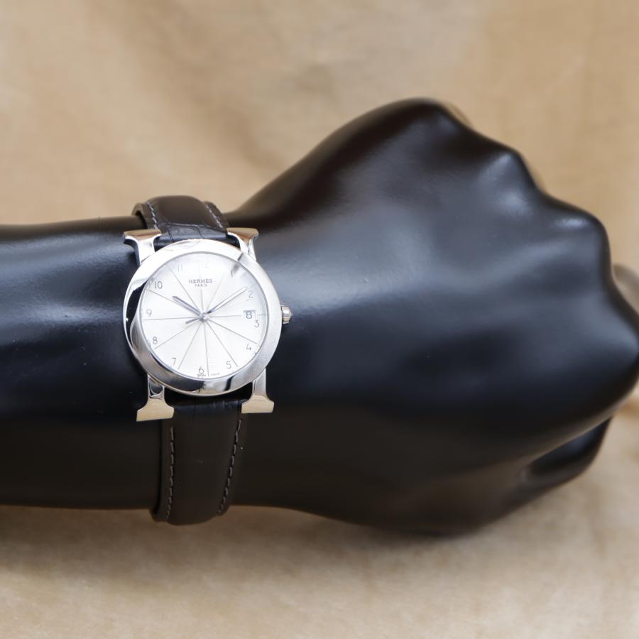 エルメス Hウォッチ ロンド HR1.510 HERMES Rondo ユニセックス クォーツ 31mm 2000年代 電池交換済 仕上済 【6ヶ月保証】 CH661 | HERMES | 08