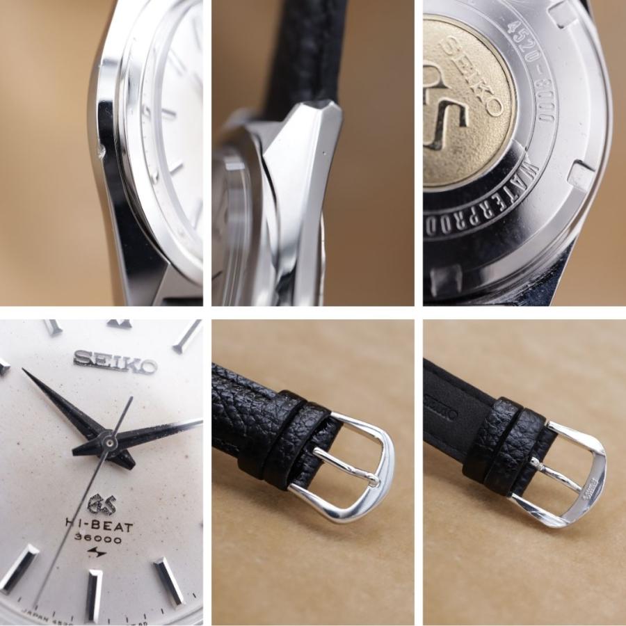 グランドセイコー ハイビート 4520-8000 GRAND SEIKO HI-BEAT 36000 45GS メンズ 手巻き 36mm 1969年 OH済 仕上済 【6ヶ月保証】 CH678 | Grand Seiko | 06
