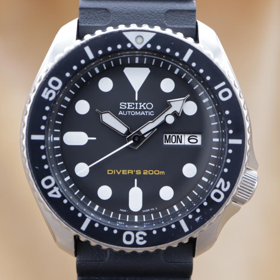 セイコー DIVER'S 200m SKX007/7S26-0020 SEIKO ダイバー ブラックボーイ メンズ 自動巻き 42.5mm 2014年 仕上済【6ヶ月保証】 CH688 | SEIKO | 01