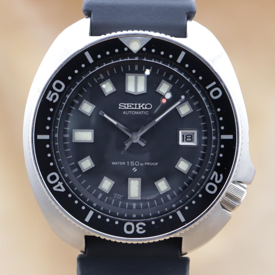 セイコー セカンドダイバー 植村ダイバー 6105-8110 SEIKO DIVER 2nd メンズ 自動巻き 44mm 1970年 OH済 仕上済 【6ヶ月保証】 CH695 | SEIKO | 03