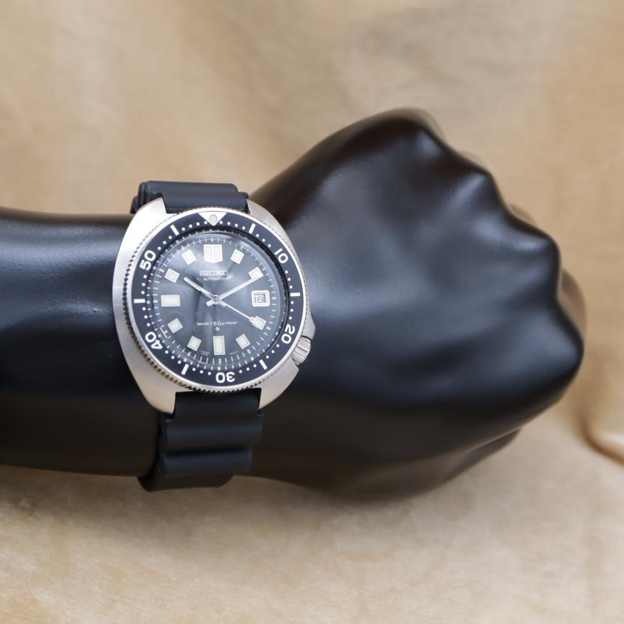 セイコー セカンドダイバー 植村ダイバー 6105-8110 SEIKO DIVER 2nd メンズ 自動巻き 44mm 1970年 OH済 仕上済 【6ヶ月保証】 CH695 | SEIKO | 08