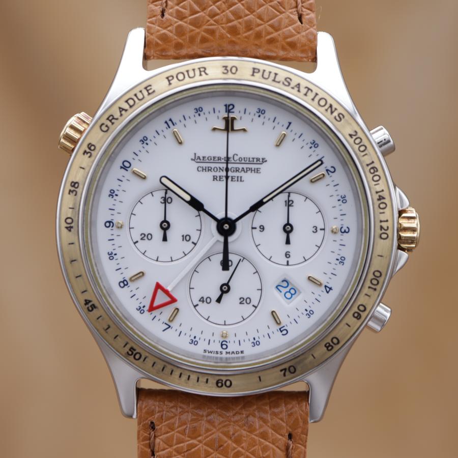 ジャガー ルクルト ヘライオン クロノ 116.5.33 JAEGER LECOULTRE メンズ クォーツ 36mm 1990年代 点検済 仕上済 【6ヶ月保証】 CH696 | JAEGER-LECOULTRE | 01