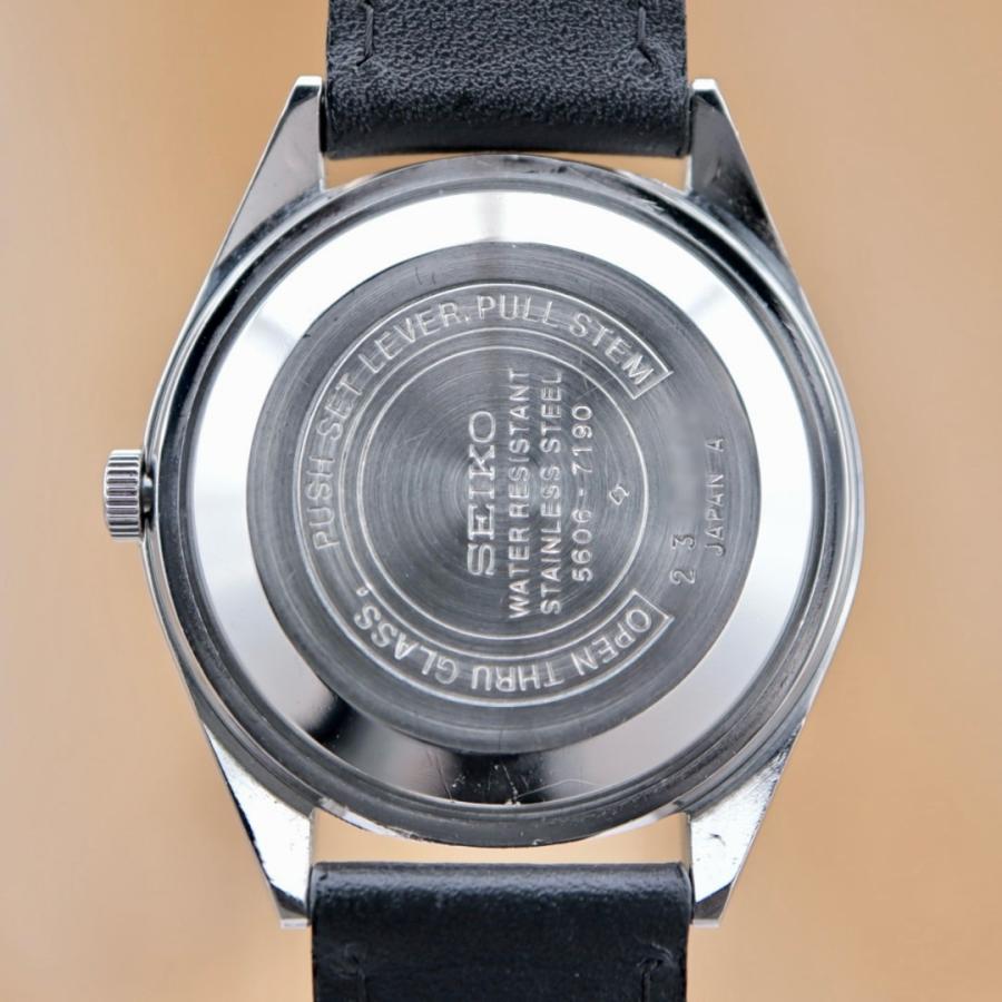 セイコー ロードマチック 5606-7190 SEIKO LORD MATIC メンズ 自動巻き 36.5mm 1972年製 OH済 仕上済 【6ヶ月保証】 CH6 | SEIKO | 04