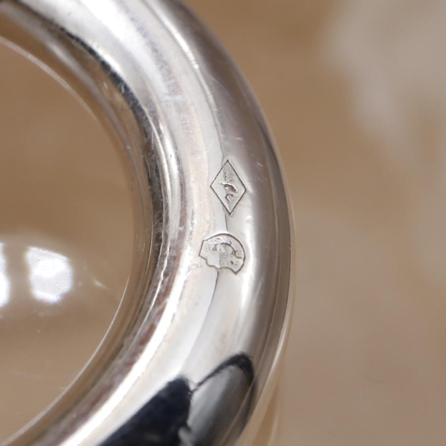 エルメス シェーヌダンクルTGM 12コマ ブレスレット HERMES Chaine d'Ancre ユニセックス シルバー925 新品仕上済 鑑定済 CH701 | HERMES | 02