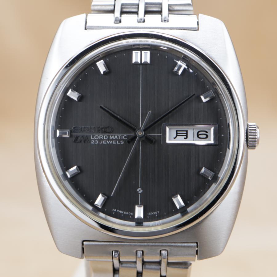 セイコー ロードマチック ブレス 5606-8010 SEIKO LORD MATIC メンズ 自動巻き 36mm 1970年 OH済 仕上済 【6ヶ月保証】 CH719 | SEIKO | 02