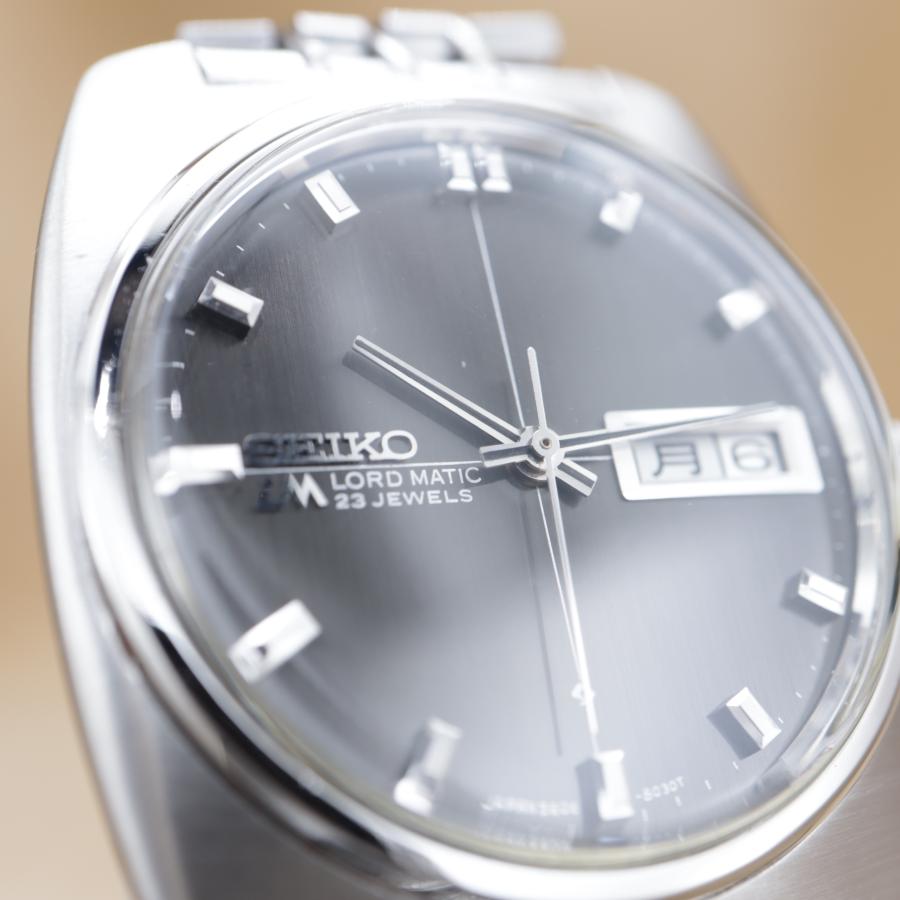 セイコー ロードマチック ブレス 5606-8010 SEIKO LORD MATIC メンズ 自動巻き 36mm 1970年 OH済 仕上済 【6ヶ月保証】 CH719 | SEIKO | 06