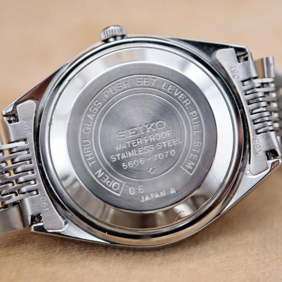 セイコー ロードマチック 5606-7070 SEIKO LORD MATIC メンズ 自動巻き 37mm 1970年製 OH済 仕上済 【6ヶ月保証】 CH807 | SEIKO | 03